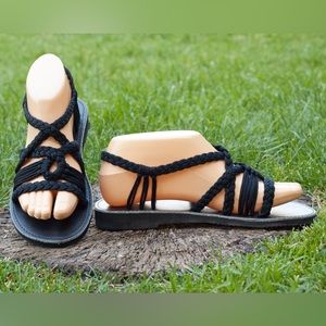 Woven Flat Sandals